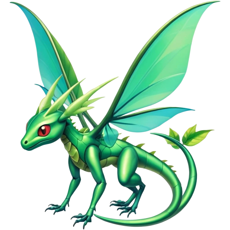 Shiny Exotic Flygon-Celebi-Scyther-Hybrid-Creature emoji