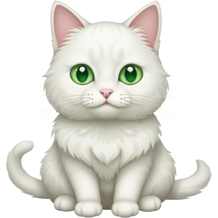 gato blanco emoji