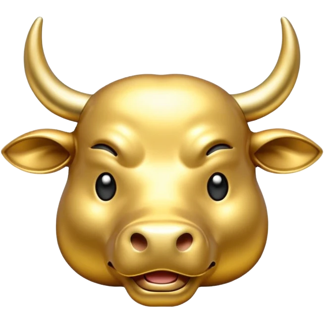 bull gold emodji  emoji