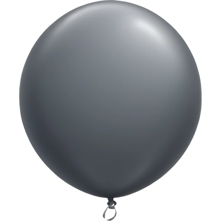 gray balloon emoji