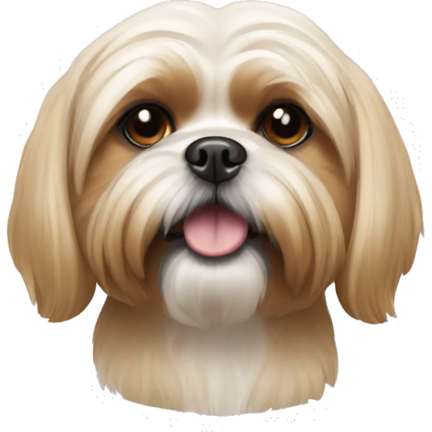 golden shih tzu emoji