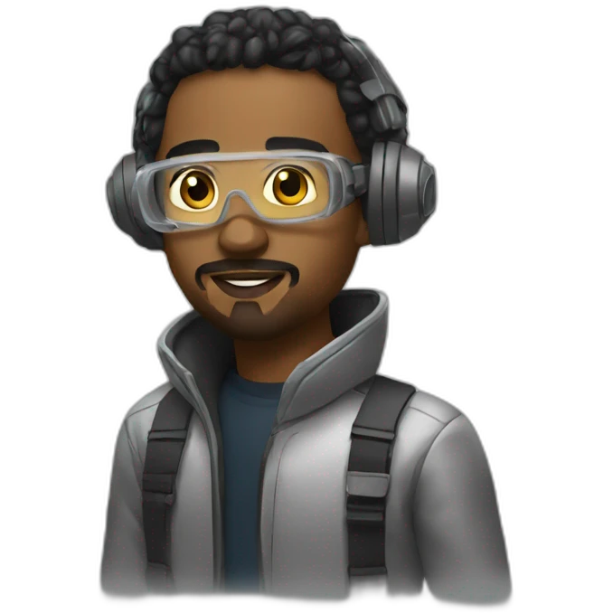futuristic artist  emoji