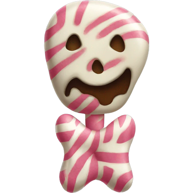 candy + bone emoji