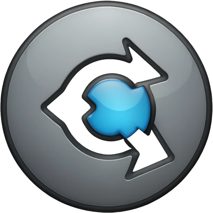 mac os single circled arrow emoji