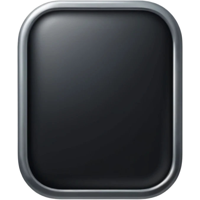 rectangular black shield emoji