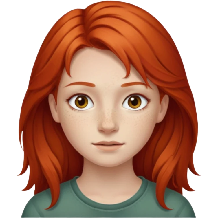 Рыжая девушка, 21 год, славянка emoji