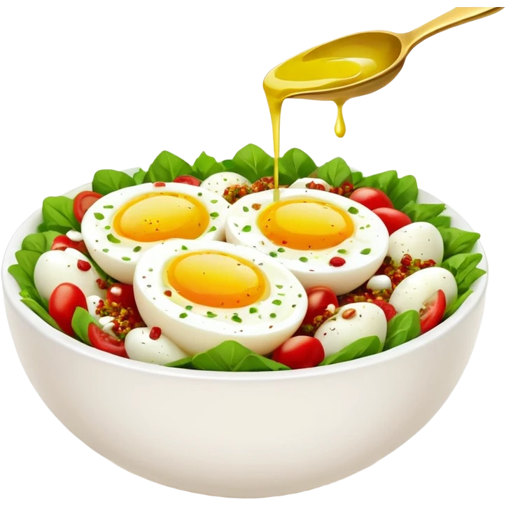 Egg, Labneh and Sumac Salad Bowls
 emoji