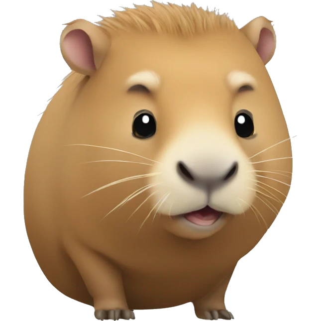 Capybara pequeño emoji