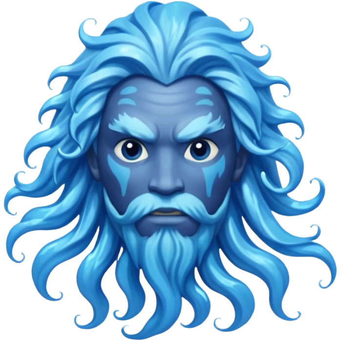 water elemental man emoji