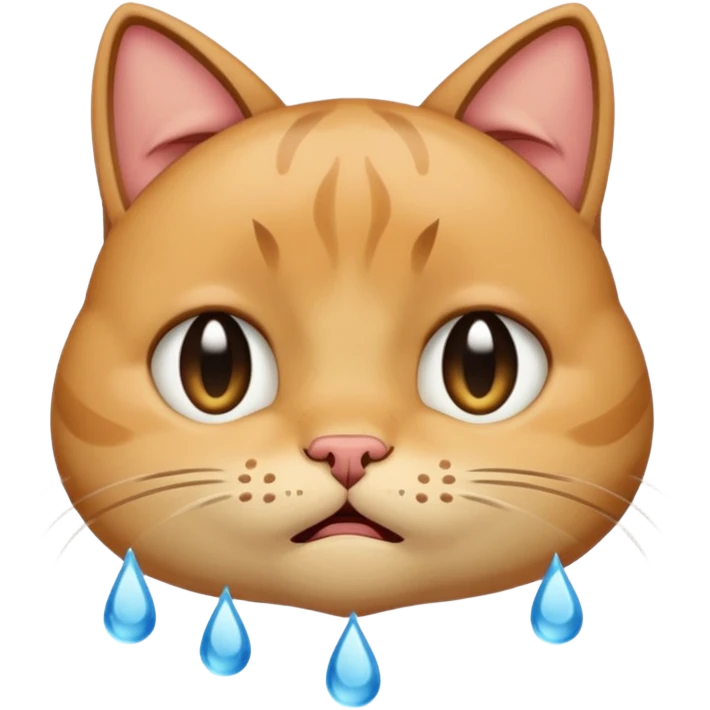 Cry cat meme emoji