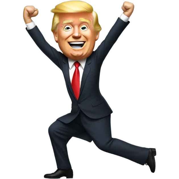 dancing trump emoji