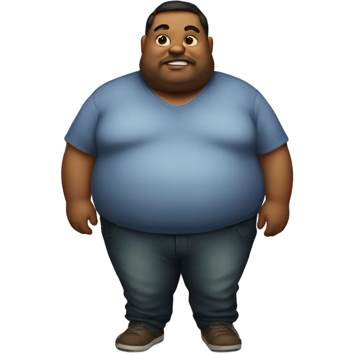 Fat emoji