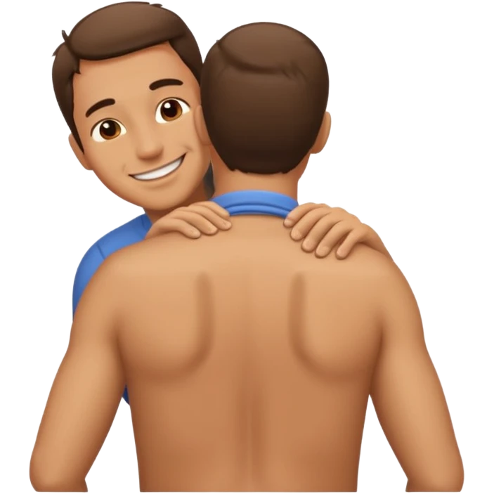 getting his back scratched  emoji