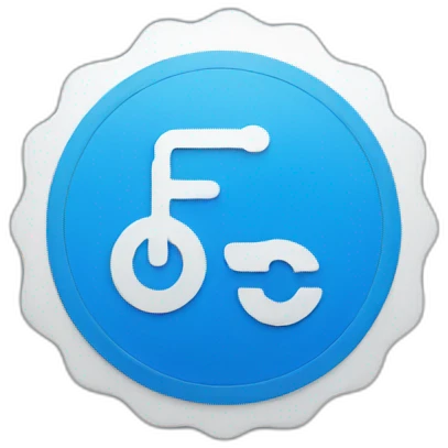 BLUE BADGE emoji