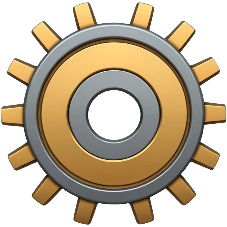 Gear emoji