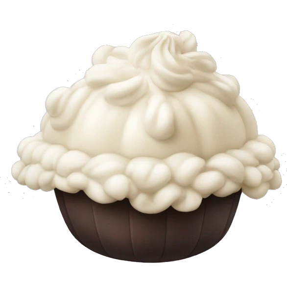 Bombe de chantilly emoji