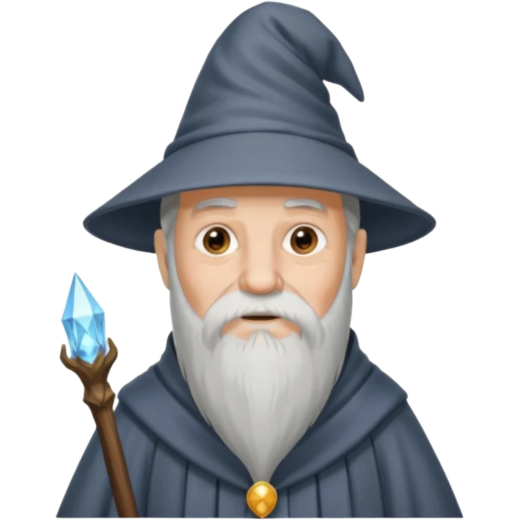 wizard old man  emoji