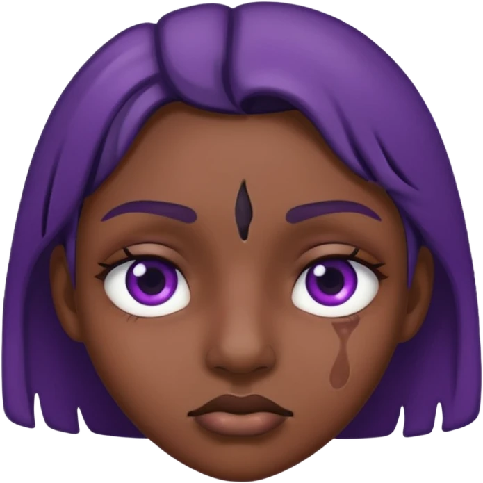 bruises around the eye around the eyes emoji