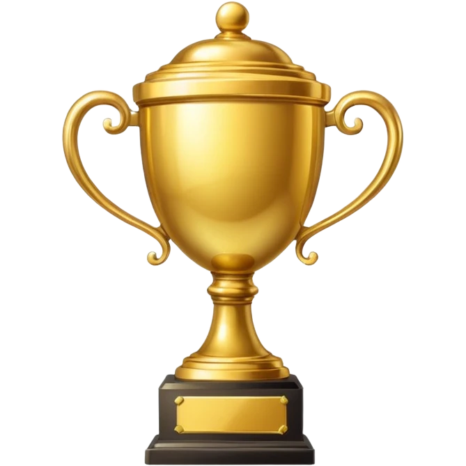 gold trophy emoji