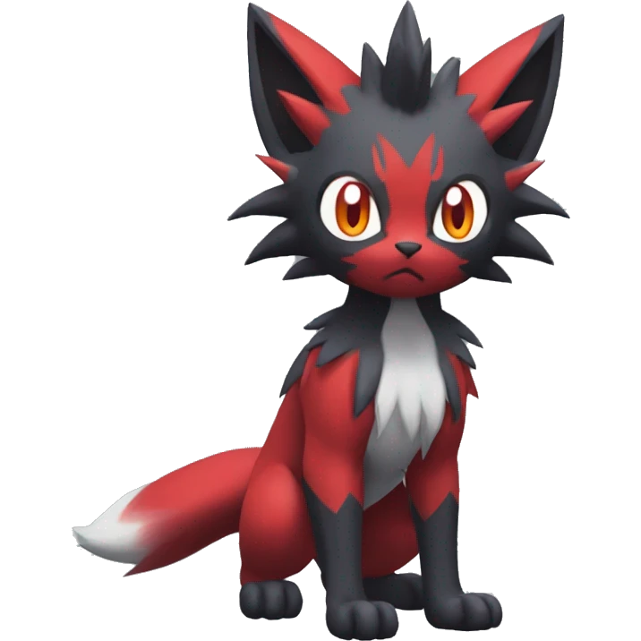 Litten-Zoroark-Zorua full body emoji