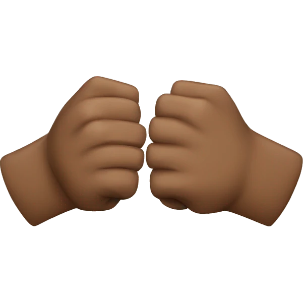 Two men arm-wrestling emoji