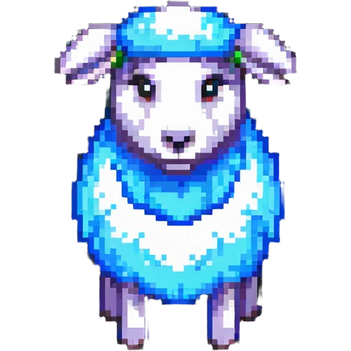 Minecraft sheep emoji