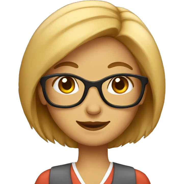 A fox female teacher emoji