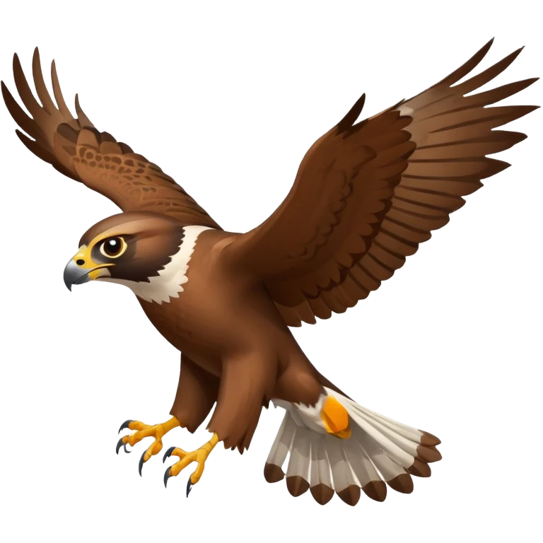 Flying Falcon emoji