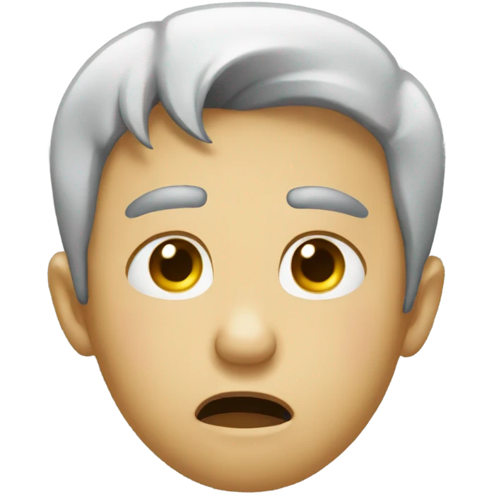 crying but confused emoji