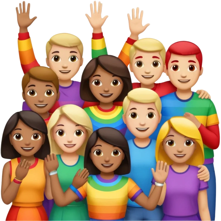 pride charcters emoji