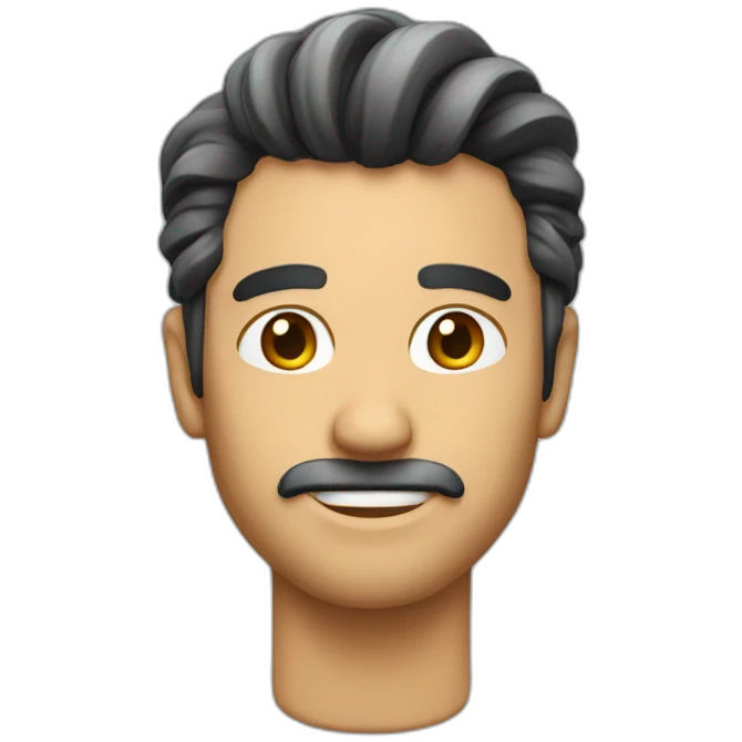 handsome long brearded man emoji