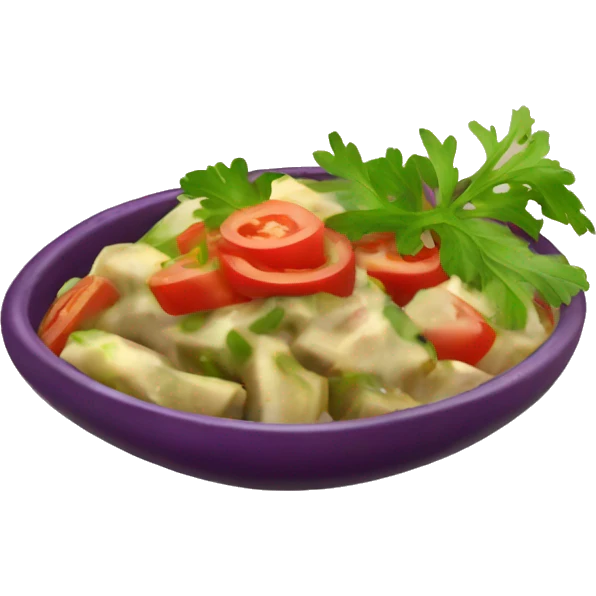 Eggplant salad Romanian style  emoji