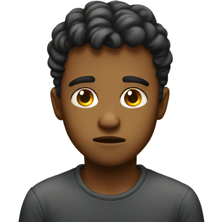 Sad boy emoji