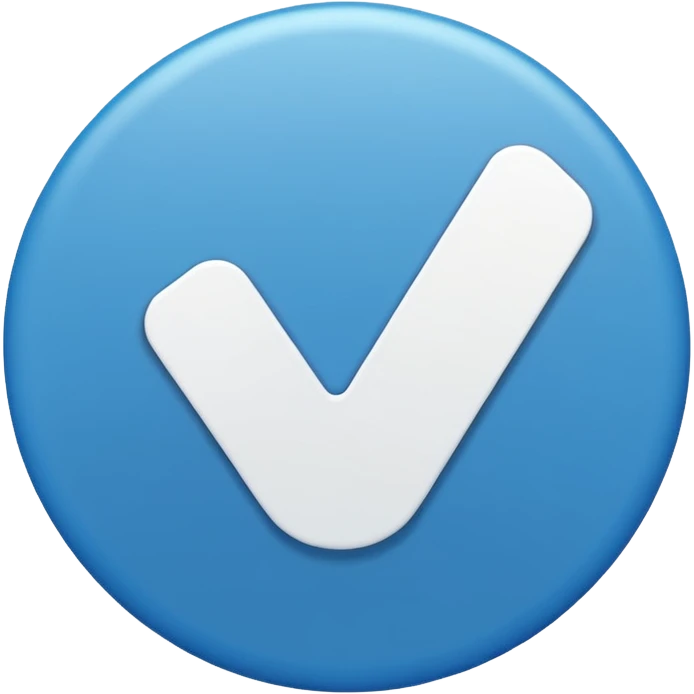 Tik Tok verify emoji  text emoji