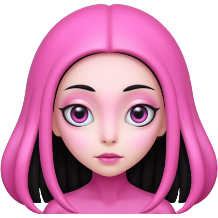 PINK ALIEN GIRL 



















 emoji