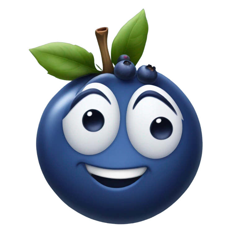 Blueberry emoji