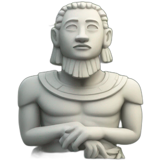 moaï statue emoji