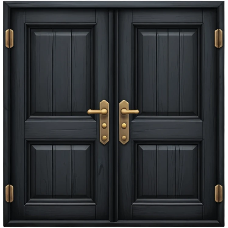 black Door  emoji