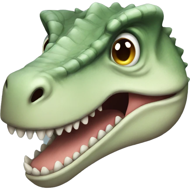 Dino happy emoji