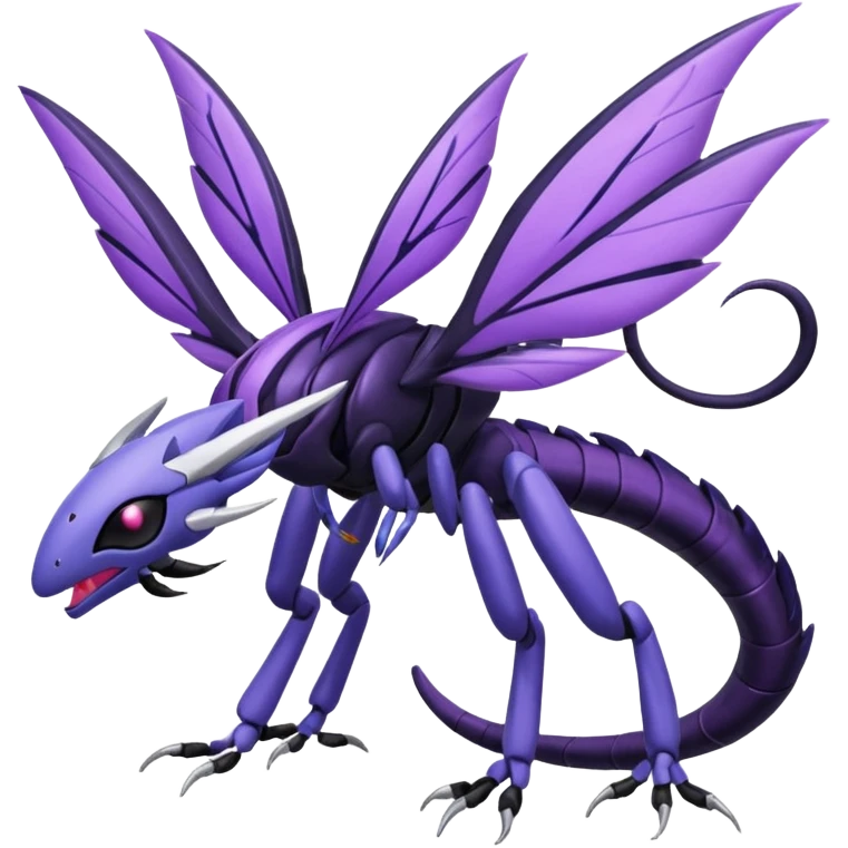 Genesect-Nargacuga-Lunala-Vikavolt-fusion emoji