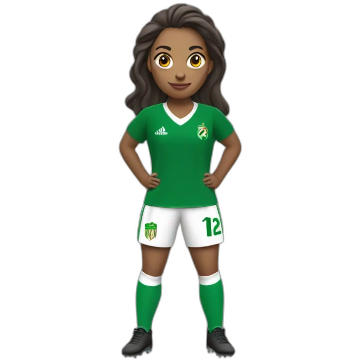 betis female soccer player emoji