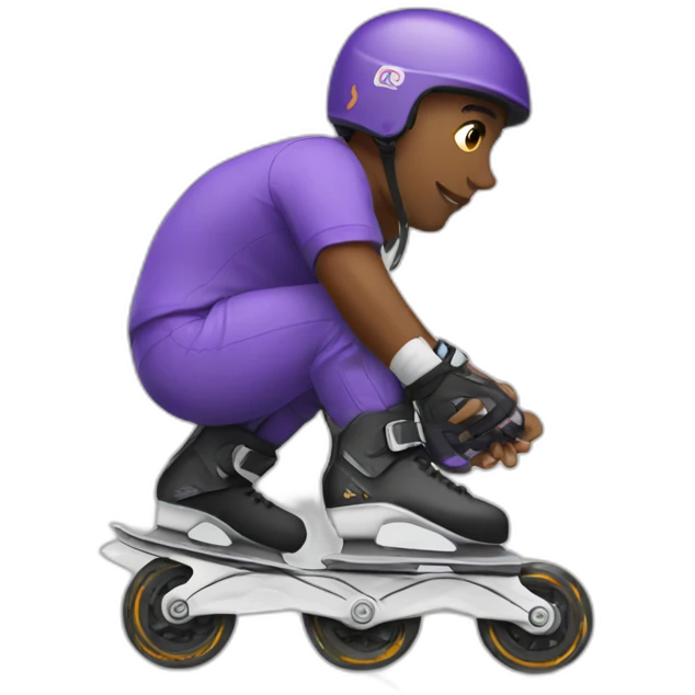 Rollerblader emoji
