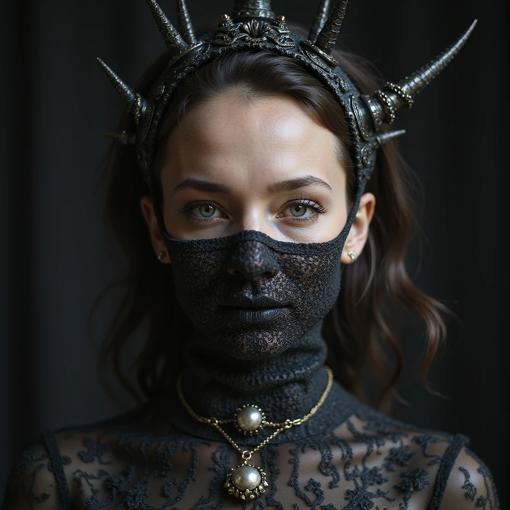 gothic accessories, photorealistic style, variation 2 emoji