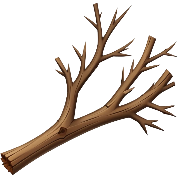 broken branch emoji