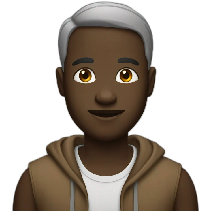 Black bonny emoji