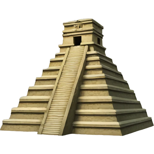 Pirámide maya emoji