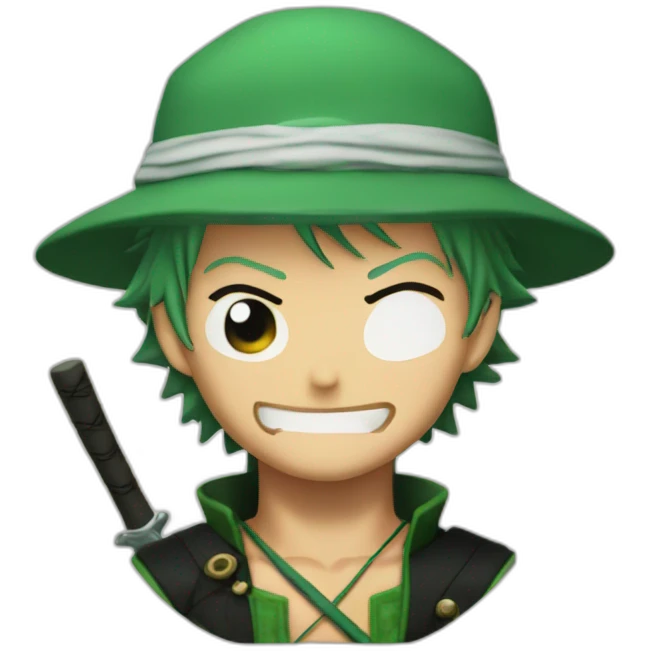 Roronoa Zoro One piece emoji