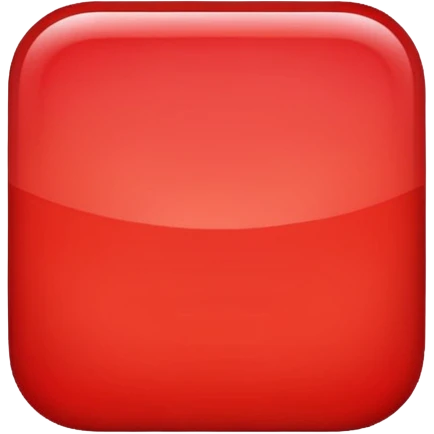 Red square with rounded edges  emoji