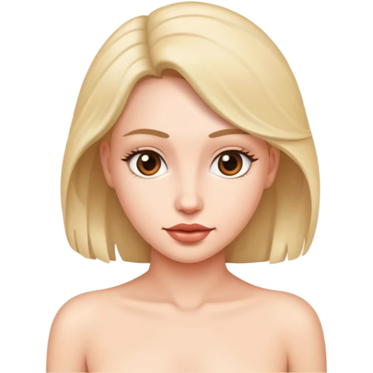 nude woman emoji