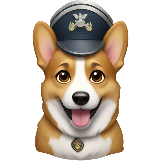 corgi soldier emoji